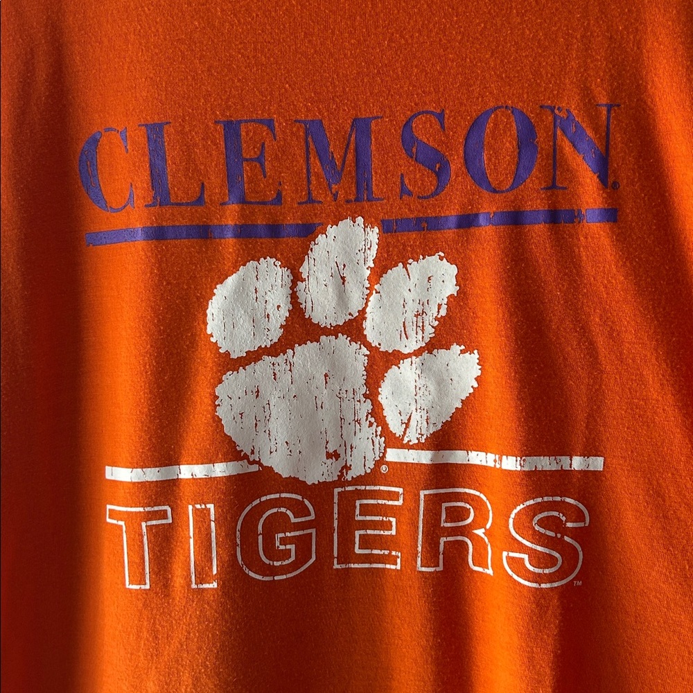 Concepts Sport Clemson Tigers Orange T-Shirt | Size M - Picture 2 of 5